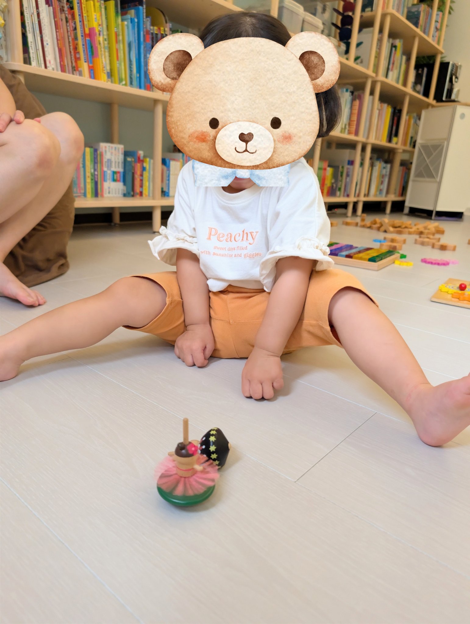 play with me lounge playtime spinning top fine motor cause and effect concentration balance wooden toys toddler play
