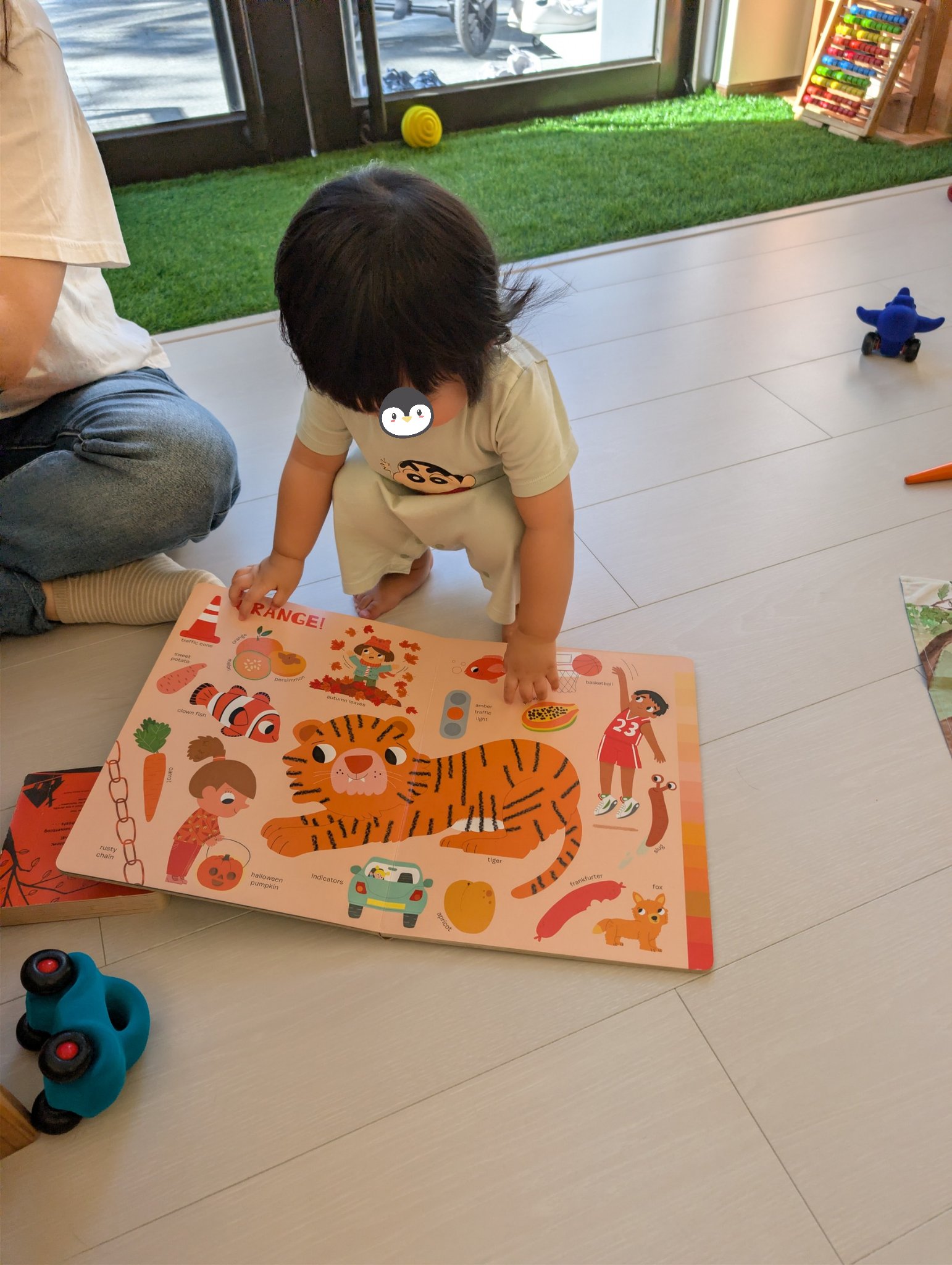 play with me moment book lover english picture book colour recognition vocabulary building early literacy