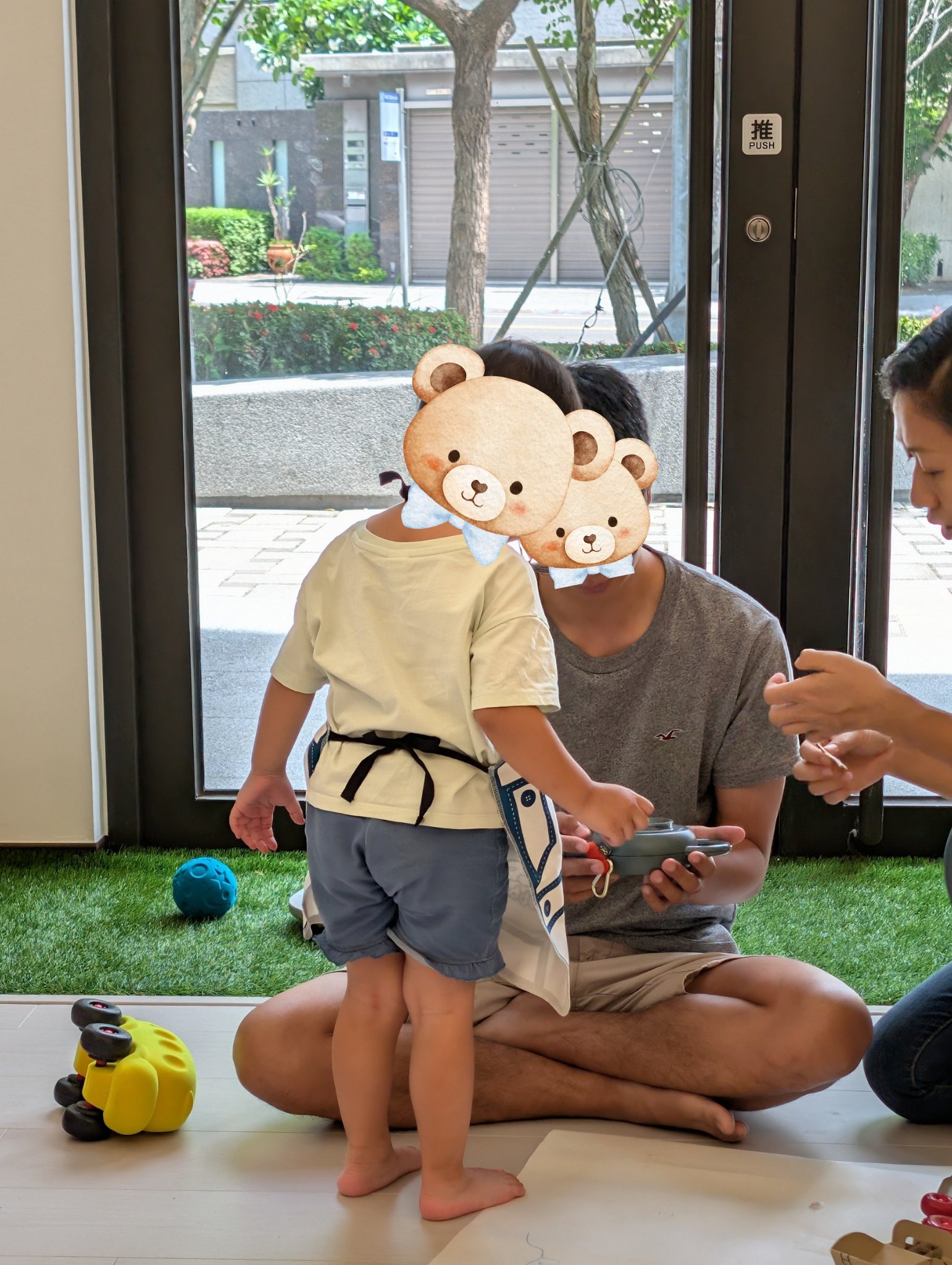 play with me moment daddy and daughter quality time discovering learning together comfort space window light lounge