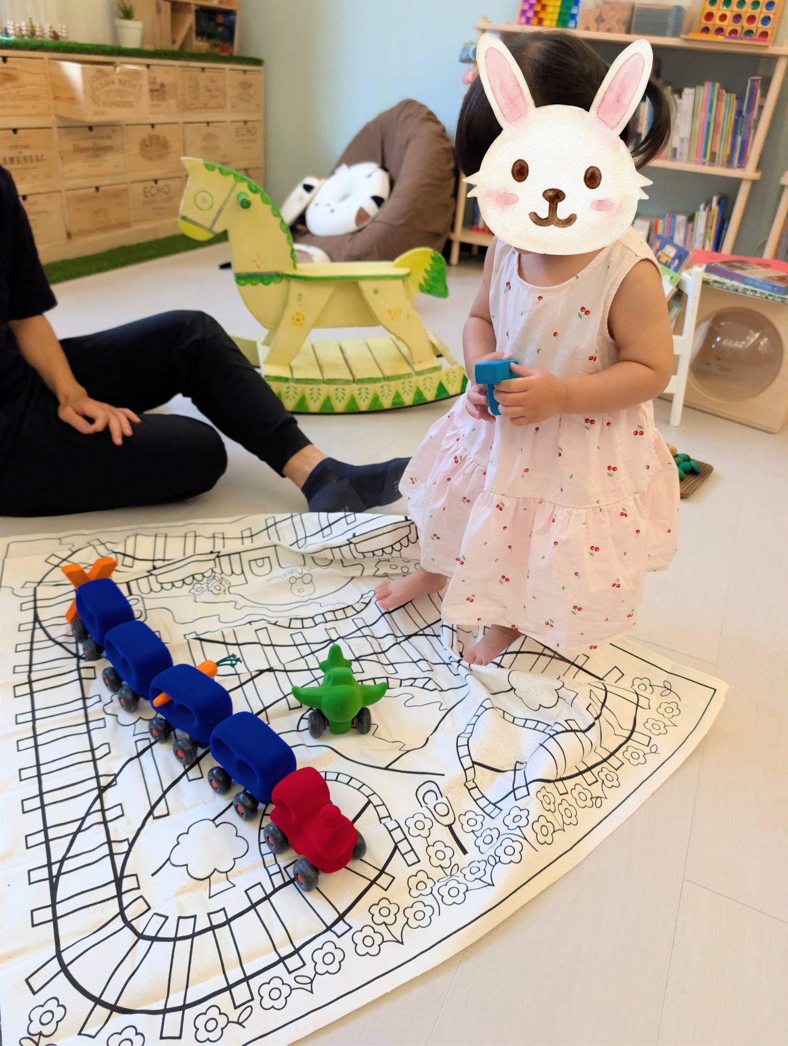 play with me moment magnetic train map play fine motor independent play natural latex non toxic biodegradable