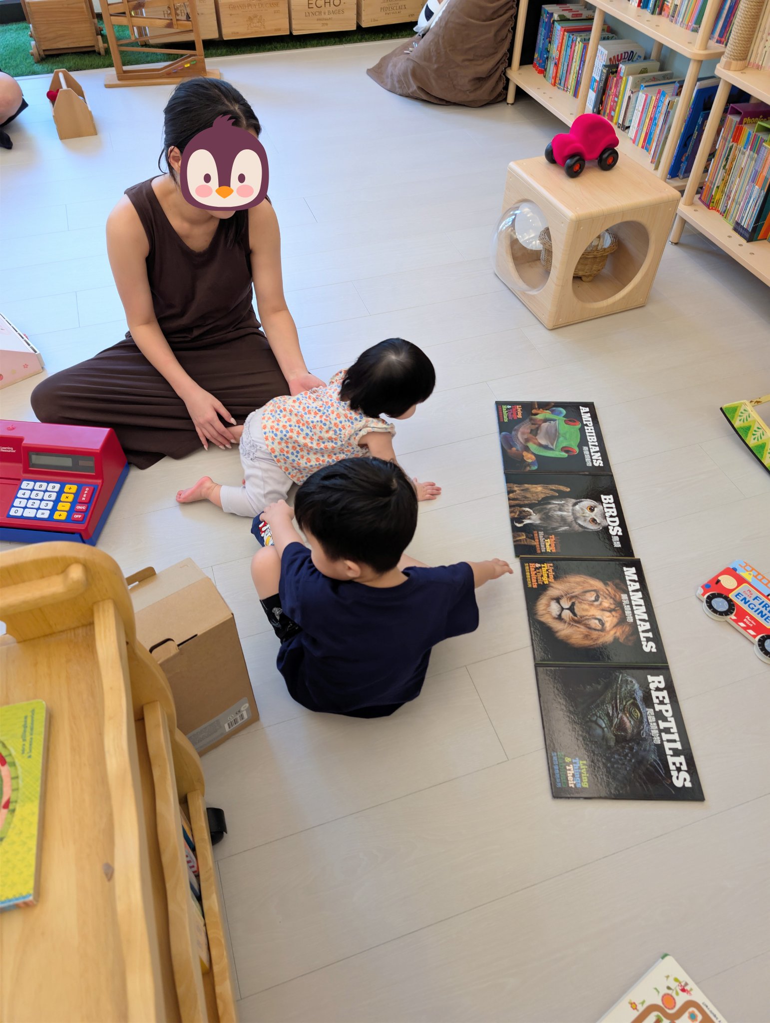 play with me moment motherhood siblings self selection english picture book non fiction animals early science