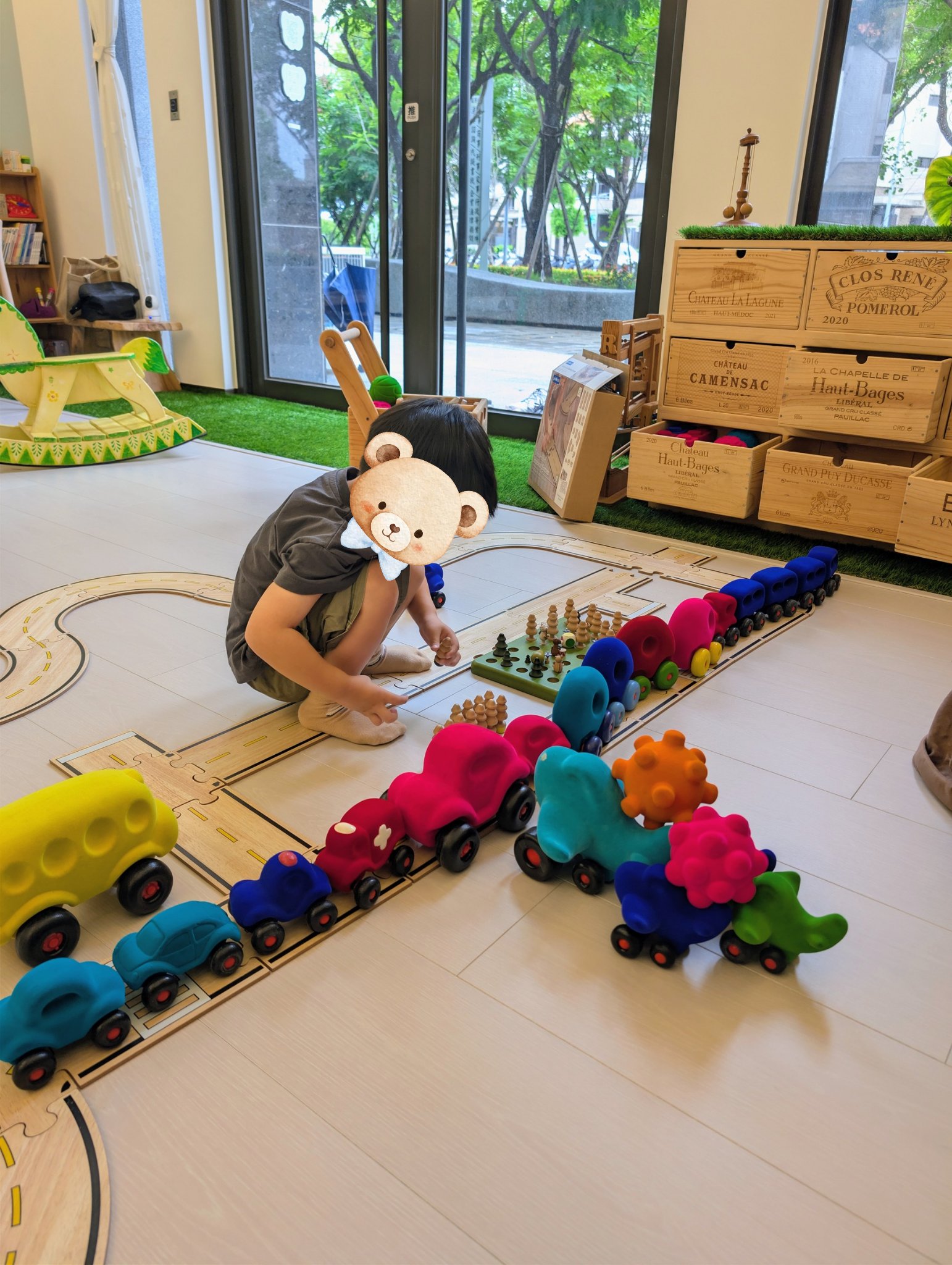 play with me moment open ended play space home vibe lounge guidecraft railway blocks nature wooden toys rubbabu cars