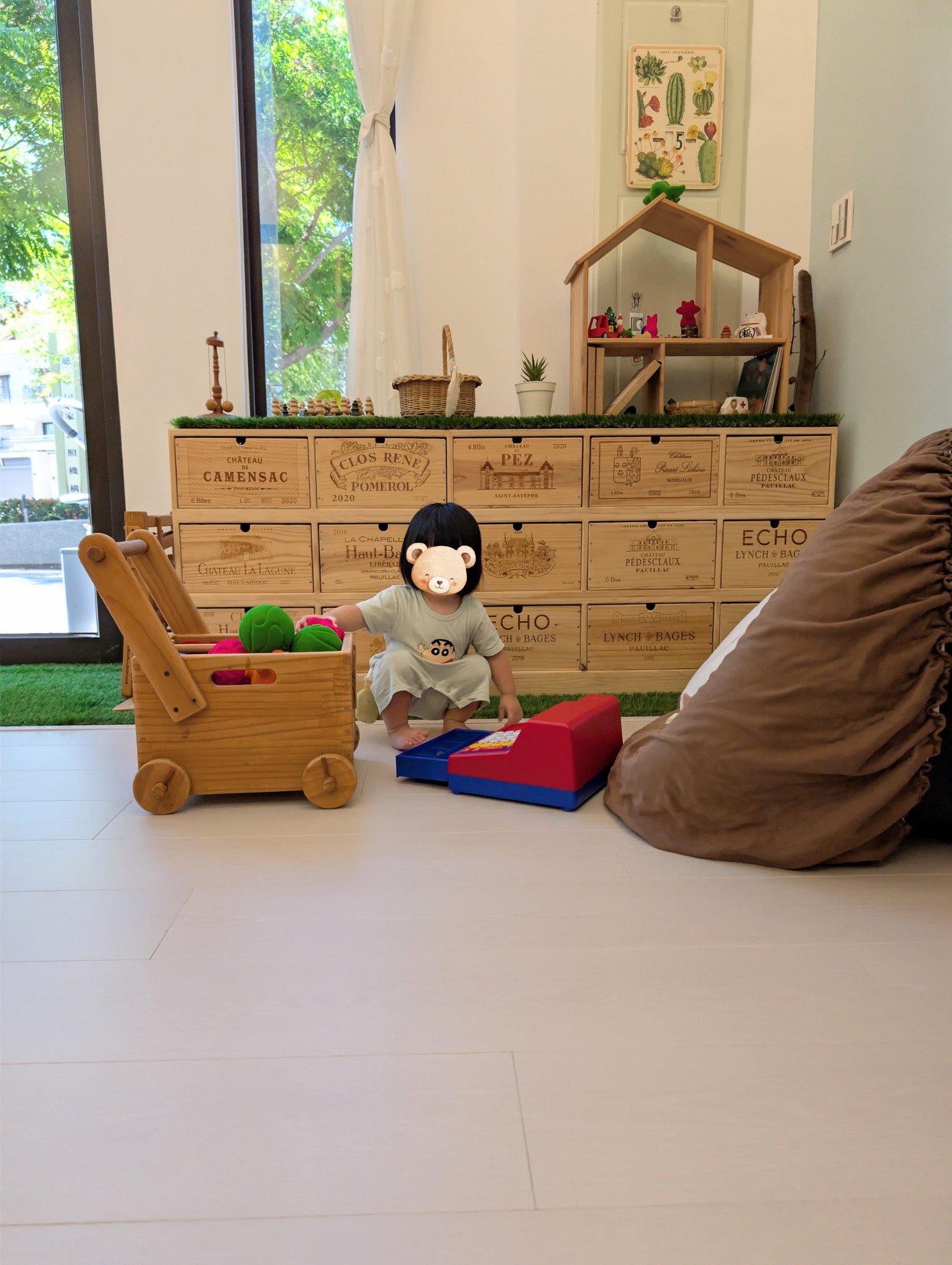 play with me moment self selection montessori inspired independent play pretend play cash register natural latex