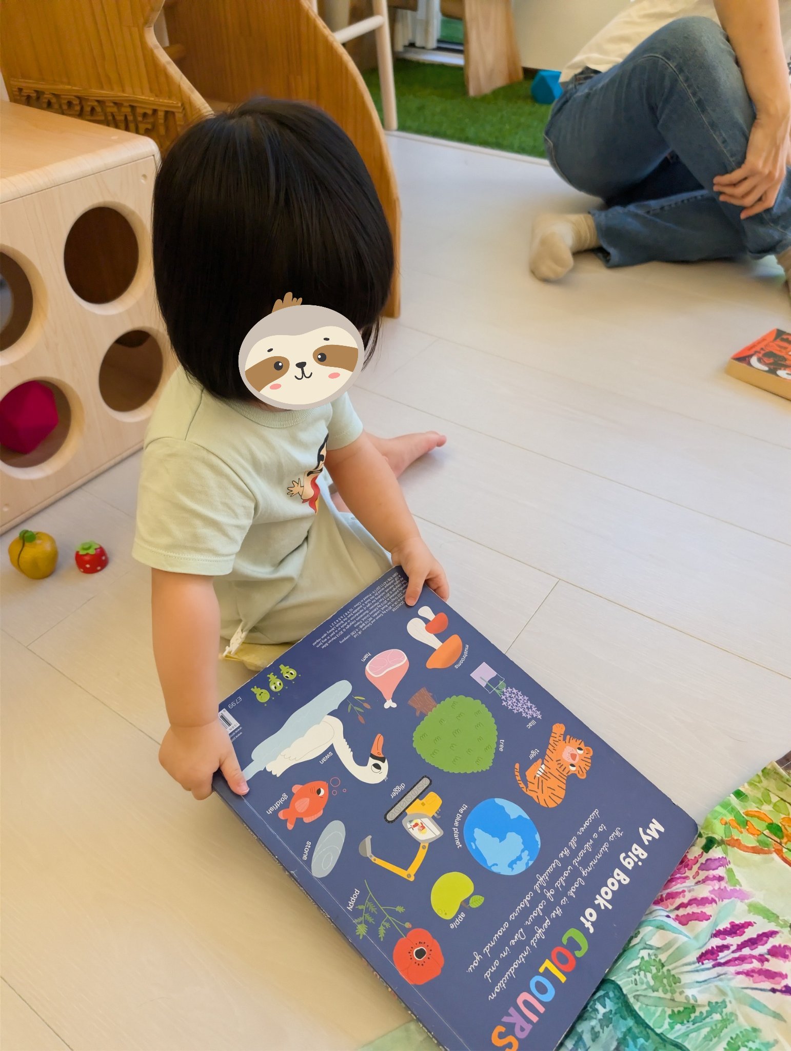 play with me moment self selection print motivation english picture book colour recognition early literacy